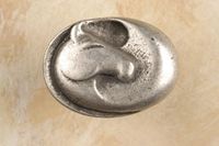 Dynasty III Horse Pewter Cabinet Knob/Pull