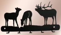 Elk Family Key Holder, 5 Hook