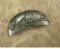 English Ivy Bin Pull In Pewter