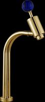 Faucets Brass, 12" Single Lever Curved Faucet