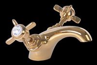 Faucets Brass, Cross Handle Single Hole Faucet