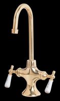 Faucets Brass/Porcelain, Bar Sink