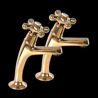 Faucets Brass, Single Tap Faucet Pair Hot & Cold