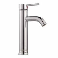 Faucets Chrome, Round 9-1/2" Single Lever Faucet