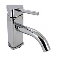 Faucets Chrome, Triangular 5-3/4" Single Lever Faucet