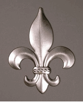 Fleur De Lis Artistic Metal Stamping