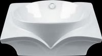 Fount Of Wisdom White Vitreous China Over Counter Vessel Sink