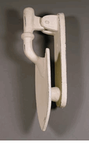 Garden Spade Door Knocker In Cast Iron