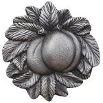 Georgia Peach Cabinet Knob, Antique Pewter
