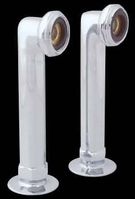 Handheld Showers Bright Chrome, 6" Deckmount coupler