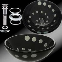 Helix Glass Vessel Sink