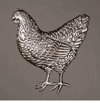 Hen Artistic Metal Stamping