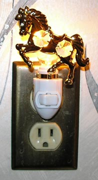 Swarovski crystal night light best sale
