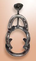 Horseshoe Cowboy Business Card Holder