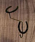 Horseshoe Hat & Coat Rack