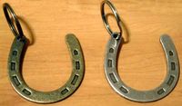 Horseshoe Key Ring
