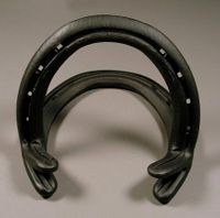 Horseshoe Plate Display Holder