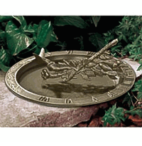 Hummingbird Sundial Birdbath
