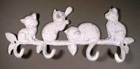 Kitten Tales Wall Hook