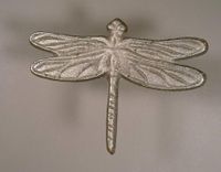Large Cast Iron Dragonfly Nail