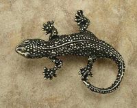 Lizard Pewter Cabinet Knob/Pull