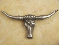 Longhorn Pewter Cabinet Knob/Pull