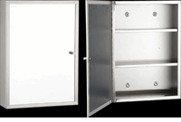 Medicine Chests Brushed Stainless Steel, Three Shelves, Mirror Medicine Cabinet