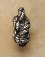 Nautical Knot Large Pewter Cabinet Knob/Pull
