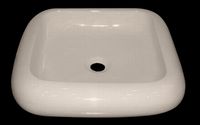 Nettoyez Vitreous China Washbasin (Bone Color)