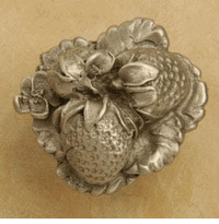 New Strawberry Cabinet Knob/Pull In Pewter