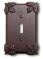 Oak Leaf Wallplate