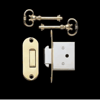 Office Desks Bright Solid Brass, Desk Lock with Key