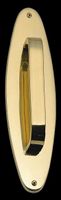 Oval Door Pull w/ Backplate