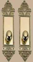 Oval Knob & 14" European Backplate, Double Dummy Set