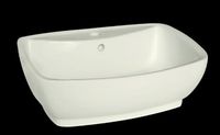 Paris Bone Vitreous China Over Counter Vessel Sink