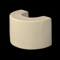 Pedestal Sink Riser, Bone China 8" High