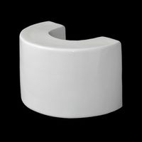 Pedestal Sink Riser, White China 8" High