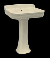 Pedestal Sinks Bone Vitreous China, American Classic Pedestal Sink
