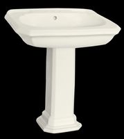 Pedestal Sinks Bone Vitreous China, Kingsway Pedestal Sink