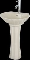 Pedestal Sinks Bone Vitreous China, North Shore Bone Pedestal Sink