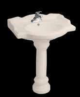 Pedestal Sinks Bone Vitreous China, Stratford in Bone