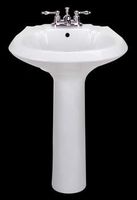 Pedestal Sinks White Vitreous China, Durham Pedestal Sink, white