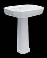 Pedestal Sinks White Vitreous China, Northern Pedestal Sink
