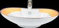 Phoenix White Vitreous China Over Counter Vessel Sink