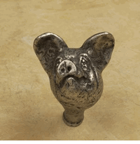 Pig Head Pewter Cabinet Knob/Pull