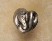 Pony Tails Pewter Cabinet Knob/Pull