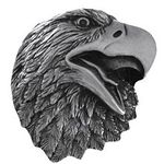 Proud Eagle Cabinet Knob, Antique Pewter