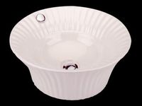 Provencal Bone Vitreous China Over Counter Vessel Sink