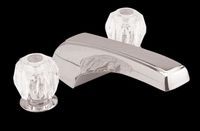 Roman Tub Faucet, Triple Chrome Plated Solid Brass Roman Tub Faucet