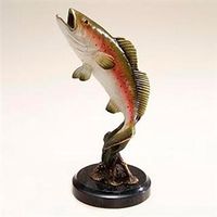 Sea Trout Metal Art Sculpture
